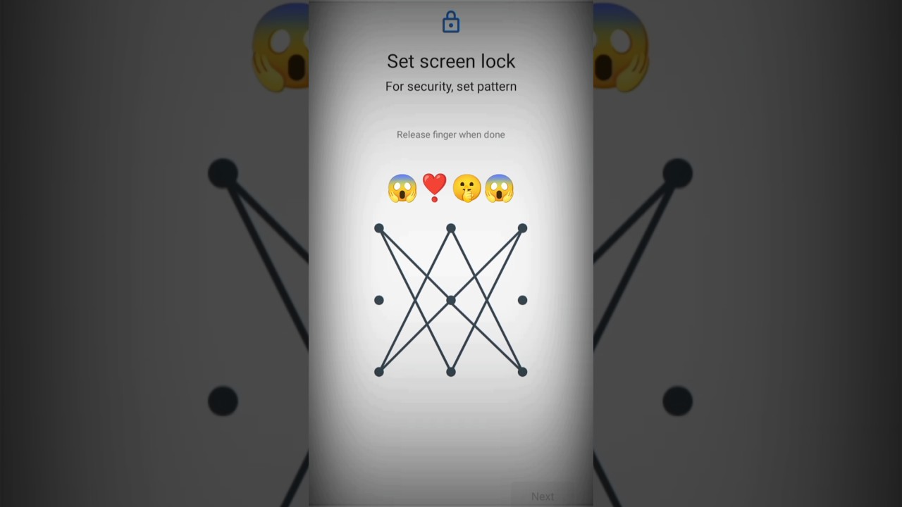 Best Mobile Pattern Lock | Android Hard Pattern Style | #techvasi #shorts #pattern.