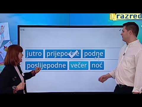 1. RAZRED - PRIRODA I DRUŠTVO - DOBA DANA