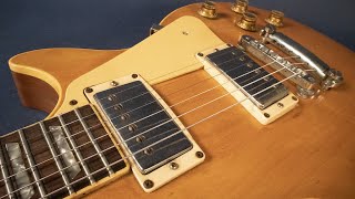 Video thumbnail for A 1978 Gibson Les Paul Standard...in Natural! by williesguitars