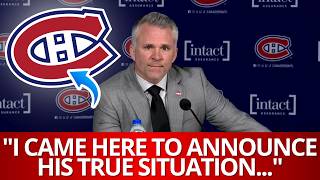 COACH REVEALS ALL ABOUT INJURED STAR! NO ONE EXPECTED THIS! CANADIENS NEWS