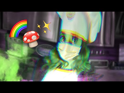 Trippy Chef ASMR 🍄🌈 Do These Mushrooms Taste Kind Of Funny to you? 👩‍🍳 Layered Ear to Ear Hypnosis