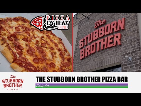 PIZZA REVIEW TIME 🍕 - The Stubborn Brother Pizza Bar (Toledo, OH)