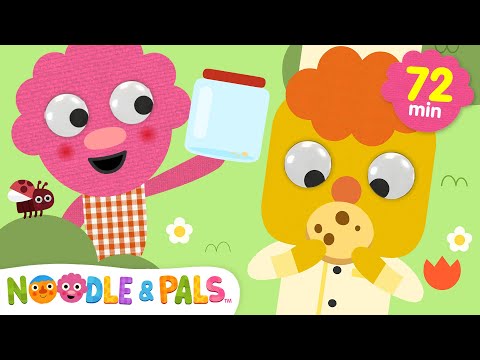 Who Took The Cookie? - On The Job + More | Fun Kids Songs | Noodle & Pals