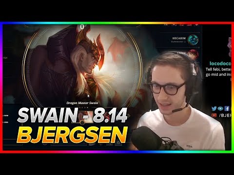716. Bjergsen - Swain vs Malphite - Top | S8 Patch 8.14 - NA Challenger   July 23, 2018