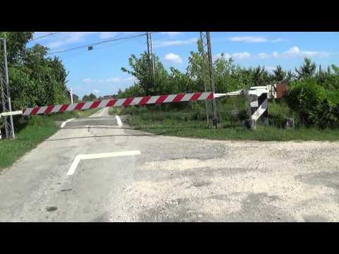 Passaggio a livello di via Bulzacca Nord in HD - Case Baldi (RA) / Level Crossing / Bahnübergang