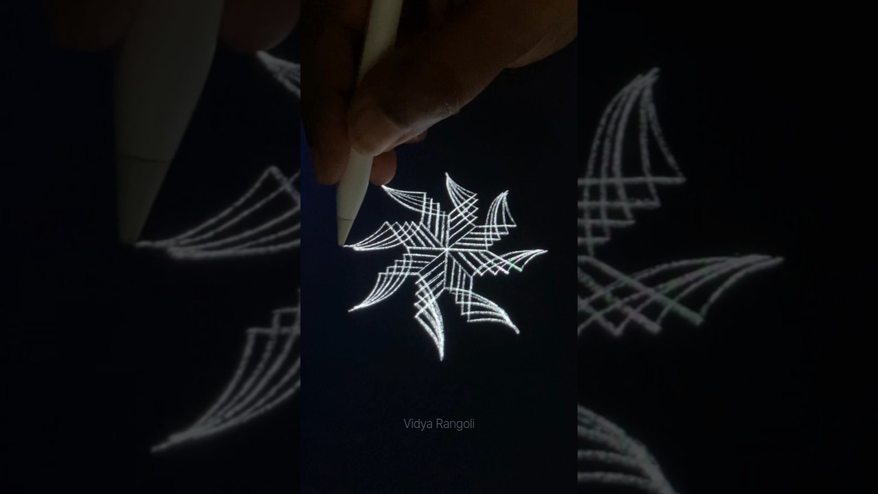 Easy Padi Kolam Simple Rangoli Easy Muggulu