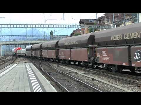 SBB Re 6/6 at Spiez.