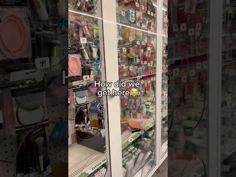 DOLLAR TREE SAID THERE SHALL BE NO THIEVERY😭🤣 #dollartree #lockedup