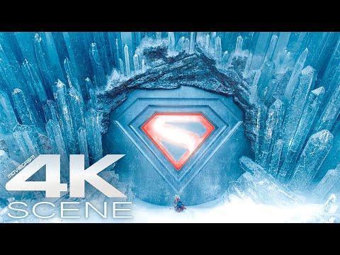 Superman's Fortress Of Solitude (2025) 4K Scene - Superman Movie Clip Sneak Peek