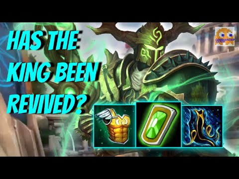 HAS THE KING BEEN REVIVED IN SMITE 9.5?! | King Arthur Solo - SMITE Ranked Conquest