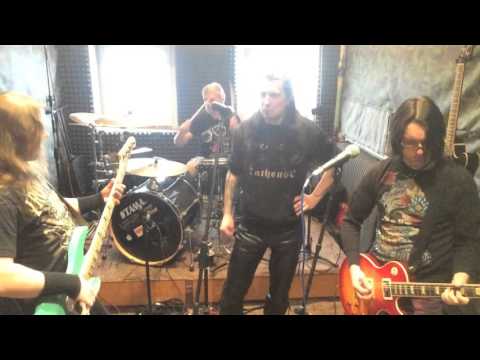 Группа "CATHOUSE" в гостях на радио "Комета". г. Чехов 13.02.2016.