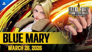 ⭐ Blue Mary Joins Fatal Fury: City of the Wolves — Character Trailer Breakdown Trailer