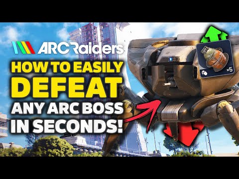 ARC Raiders - How to Defeat Any ARC Boss In Seconds (New Fastest Method)