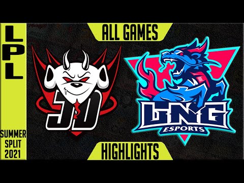 JDG vs LNG Highlights ALL GAMES | LPL Summer 2021 W2D2 | JD Gaming vs LNG Esports