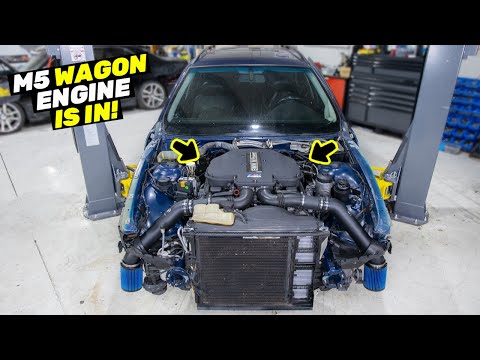 BMW M5 Wagon Build - S62 Engine Install & Dinan Upgrades
