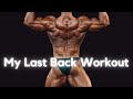 Last Back workout before the stage 2BrosPro IFBB show! 5 days out! | AlishFitness