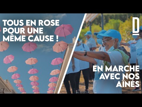 Dionycité | Tous en rose pour une même cause / En marche avec nos aînés