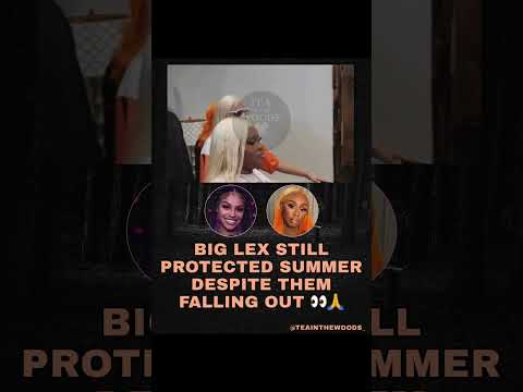 Chileee 😮‍💨 Big Lex still made sure Summer ain’t get hit ❤️☕️ #BaddiesUSA #BigLex #SummerNoneOther