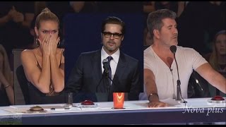 Brad Pitt singing in America's Got Talent 2017