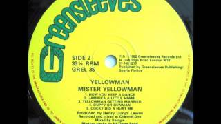 Yellowman - Jamaica A Little Miami - LP Greensleeves 1982 - RUB-A-DUB 80'S DANCEHALL