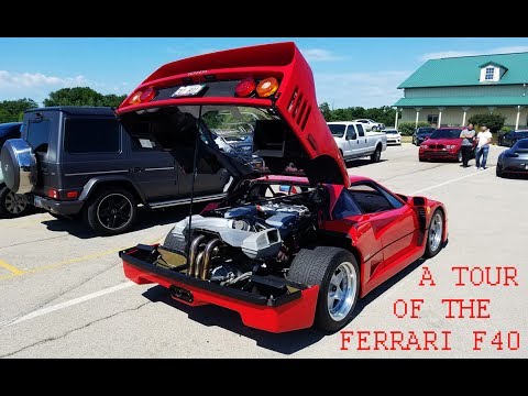 Thumbnail for A Tour of The Ferrari F40! by Ferrari F40
