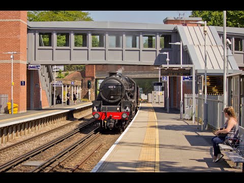 Black 5 no.45212 with 'The Cathedrals Express' - Tuesday 15th May 2018