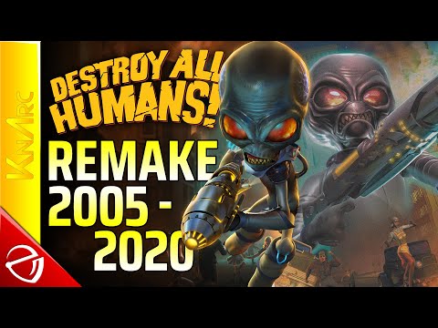 Destroy All Humans Remake (2005 - 2020 Comparison)