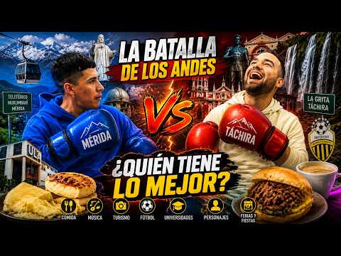 Táchira vs Mérida | DEBATE ¿Quién Tiene Lo Mejor de Venezuela? | Sin pasaporte EP: 1