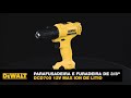 Miniatura vídeo do produto Parafusadeira e Furadeira VVR 3/8" XR com Bateria 12V Bivolt DeWalt DCD700LC1-BR