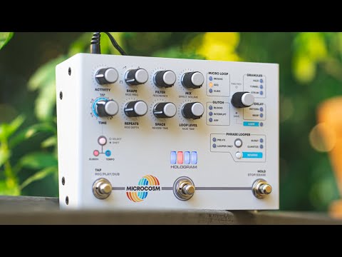 This Pedal Now Lives On The Desk // Microcosm Looper and Glitch Pedal