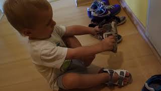 Zakładanie bucików