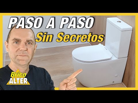 INSTALACION INODORO PASO A PASO,  COMO INSTALAR SANITARIO O WC