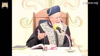 עשיית המצוות בהתלהבות - פרשת צו תשס"ח - מרן הרב מרדכי אליהו (הרב מרדכי אליהו זצ"ל) - התמונה מוצגת ישירות מתוך אתר האינטרנט יוטיוב. זכויות היוצרים בתמונה שייכות ליוצרה. קישור קרדיט למקור התוכן נמצא בתוך דף הסרטון