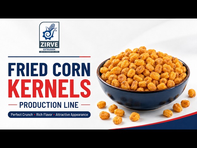 zirve extrusion | Línea de Producción de Maíz Frito CNF300