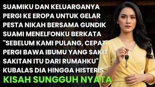 Download lagu SUAMI DAN KELUARGANYA PERGI KE EROPA GELAR PERNIKAHAN DENGAN PELAKOR - SAMPAI RUMAH MEREKA SYOK mp3