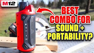 We Test Milwaukee's NEW M12 Speakers- Fast Friday Tool Review!