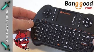 Android TV Box Mini Bluethooth Keyboard MantisTek MK1 Review | Also for Game Consoles / PC / MAC