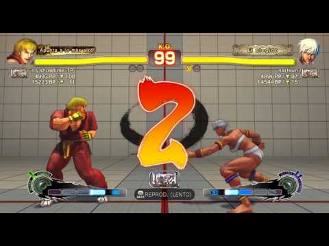 its showtime 1P (#ken) vs narikun (#Elena) - #USF4
