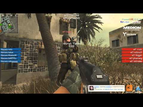 SAGE COD4 - heroes vs WinFakt! - Groupstages