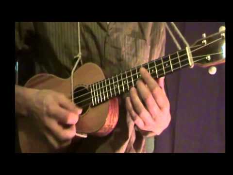 Minor swing ukulele solo lesson HD