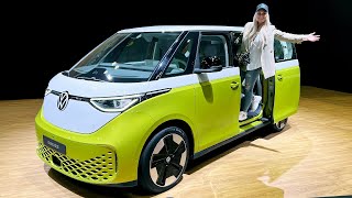 The NEW Futuristic VW Mini Bus - ID BUZZ
