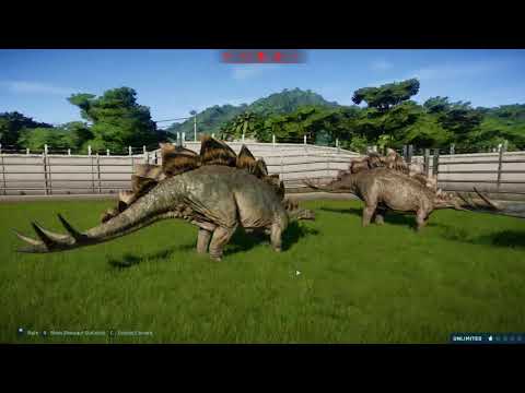 Jurassic World Evolution Skin Battles - Stegosaurus