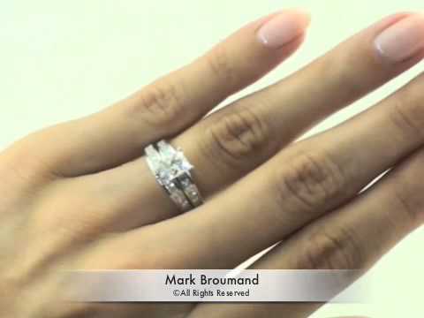 2.04ct Princess Cut Diamond Engagement Anniversary Ring - Mark Broumand