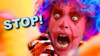 WHY CLOWNS GET STRESSED