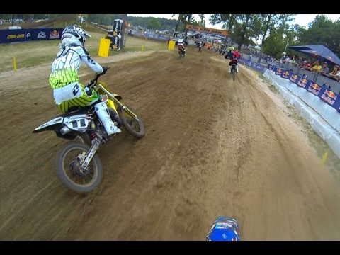 MotoSport Helmet Cam: Coty Schock - Super Mini 2 Practice / Loretta Lynn's (MXPTV)