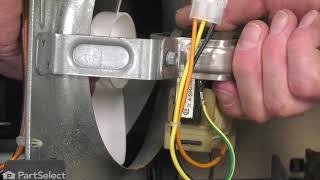 GE Refrigerator Repair: How to Replace the Condenser Fan Blade (GE # WR60X10207)