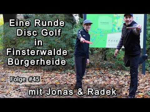 #45 Eine Runde Disc Golf in Finsterwalde Bürgerheide #discgolf #finsterwalde #growthesport