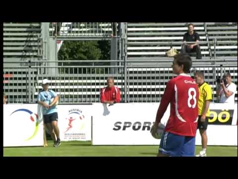 2011 Faustball WM - Zwischenrunde Linz - Spiel Nr. 37: Brasilien - Chile