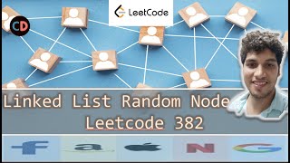 Download the video "Linked List Random Node | Leetcode 382| Live coding session 🔥🔥🔥 | | Reservoir sampling Algorithm 💯💯"