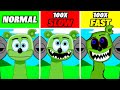 Incredibox Sprunki Gummy Bear But Everyone Is 100X Slow 100X Fast